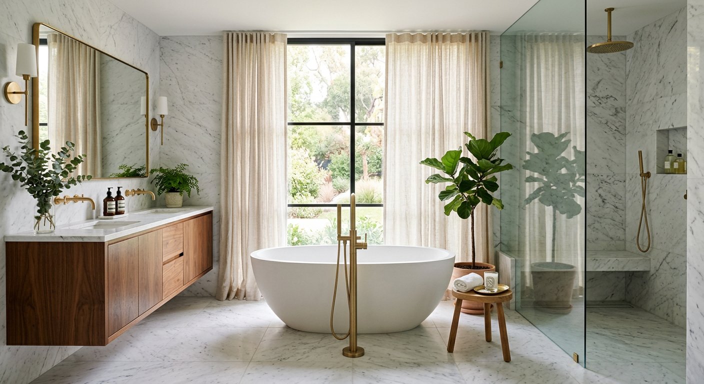 Spa bathroom remodel